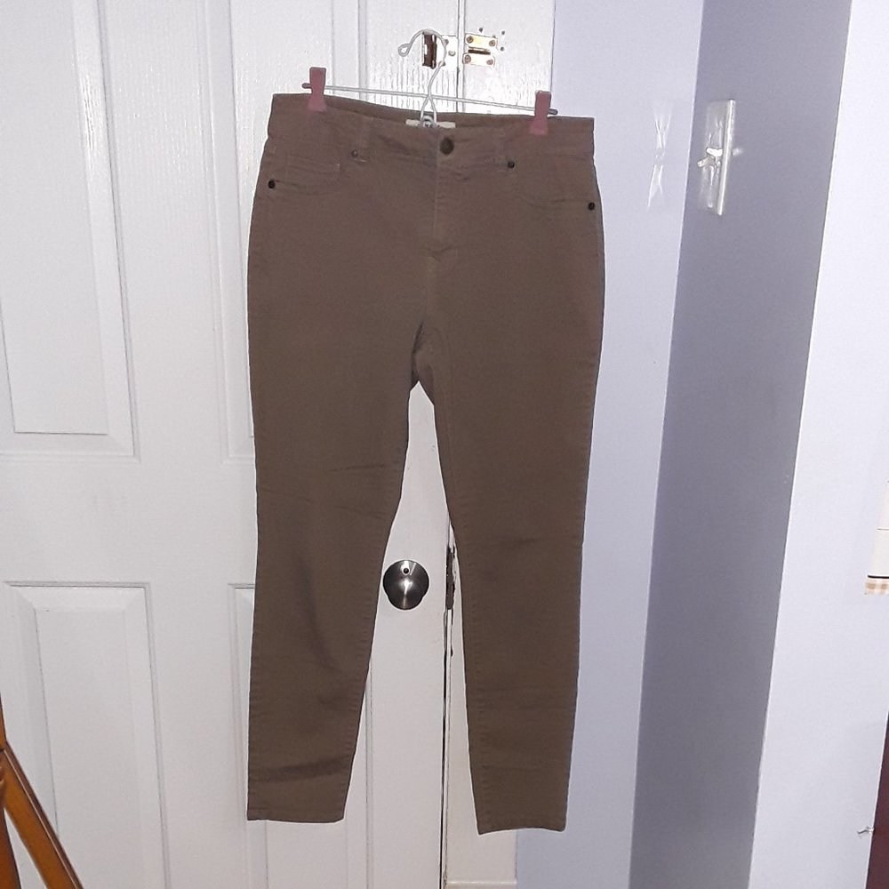 d. jeans New York, Jeggings, Beige, Size 12